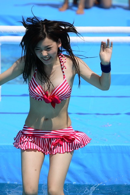 【アイドル水泳大会】昭和から平成までポロリもあった水泳大会画像 11