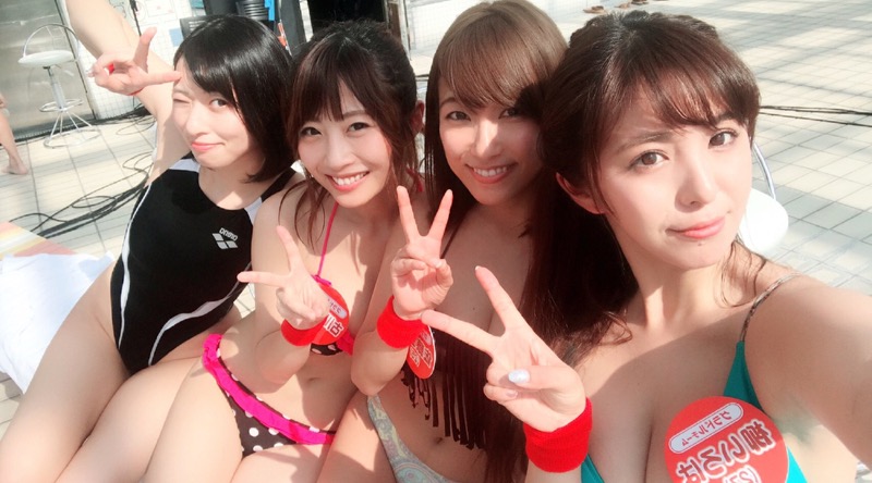 【アイドル水泳大会】昭和から平成までポロリもあった水泳大会画像 41