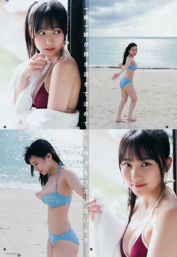 【田中美久エロ画像】水着グラビアでオッパイが大きいと評判のHKT48アイドル 21