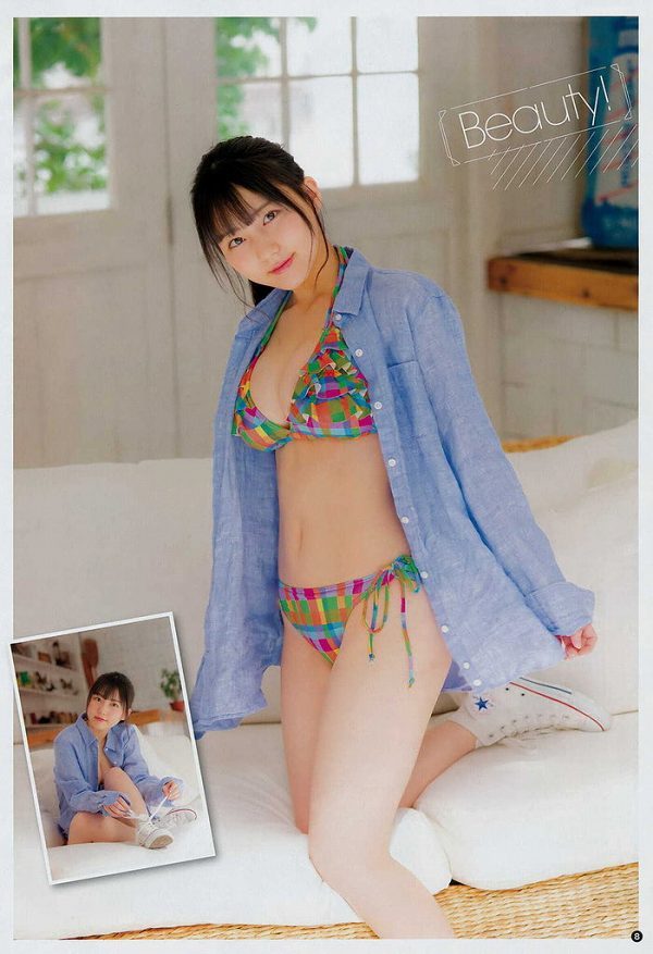 【田中美久エロ画像】水着グラビアでオッパイが大きいと評判のHKT48アイドル 24