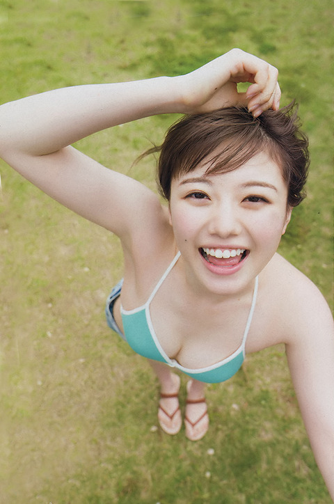 【萩田帆風エロ画像】女子高生ミスコン準グランプリの笑顔が可愛い女の子 17