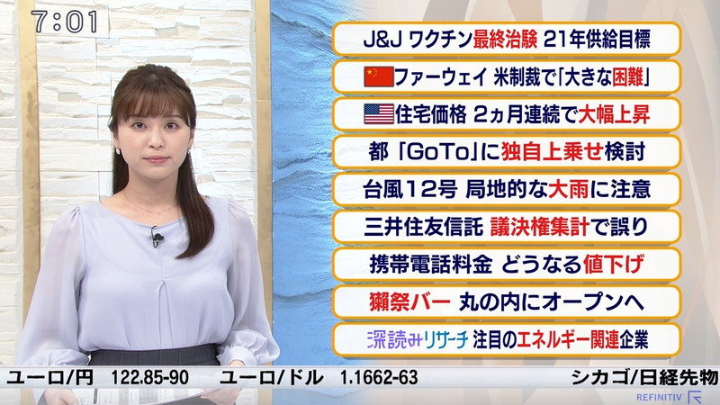 【角谷暁子キャプ画像】テレビ東京の女子アナがセーラー服コスプレしてるｗｗｗｗ 34
