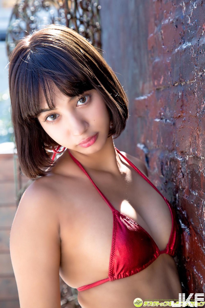 【牧野紗弓エロ画像】Fカップ巨乳のモデル系ボディが激エロいハーフ美少女 36
