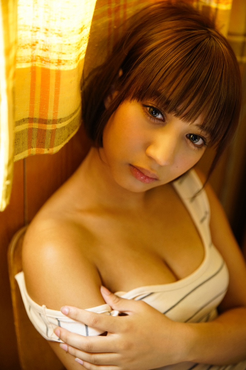 【牧野紗弓エロ画像】Fカップ巨乳のモデル系ボディが激エロいハーフ美少女 57