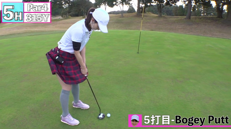【女子アナキャプ画像】ゴルフでスカートひらひらさせてパンチラ寸前！？ 66