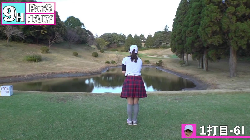 【女子アナキャプ画像】ゴルフでスカートひらひらさせてパンチラ寸前！？ 87