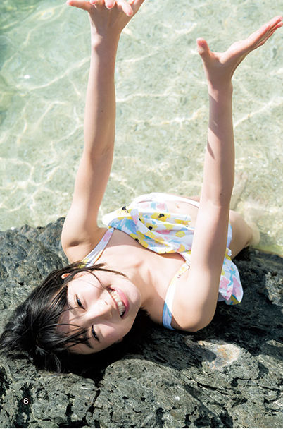 【池間夏海エロ画像】ショートカットが似合って可愛い美少女の水着姿 13