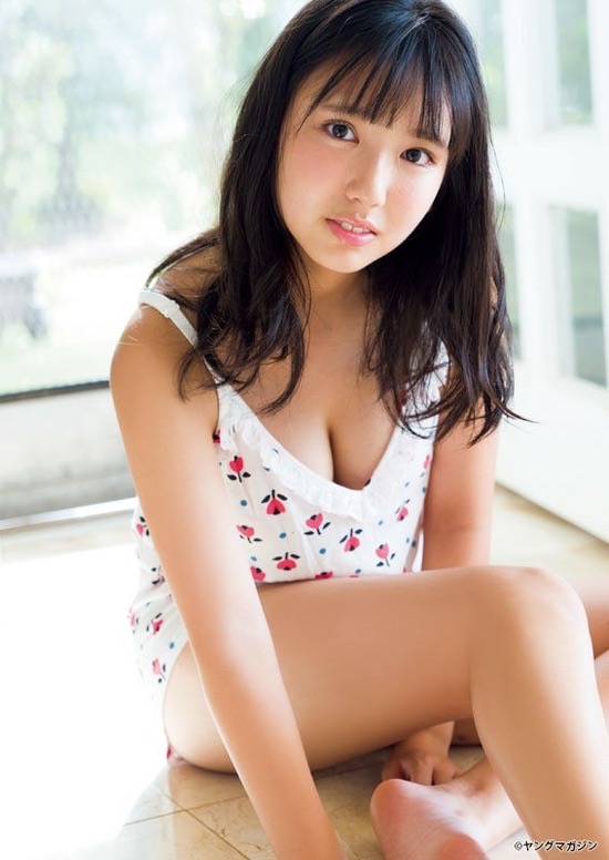 【沢口愛華エロ画像】可愛い顔してFカップ巨乳のエロくて可愛い美少女アイドル 36