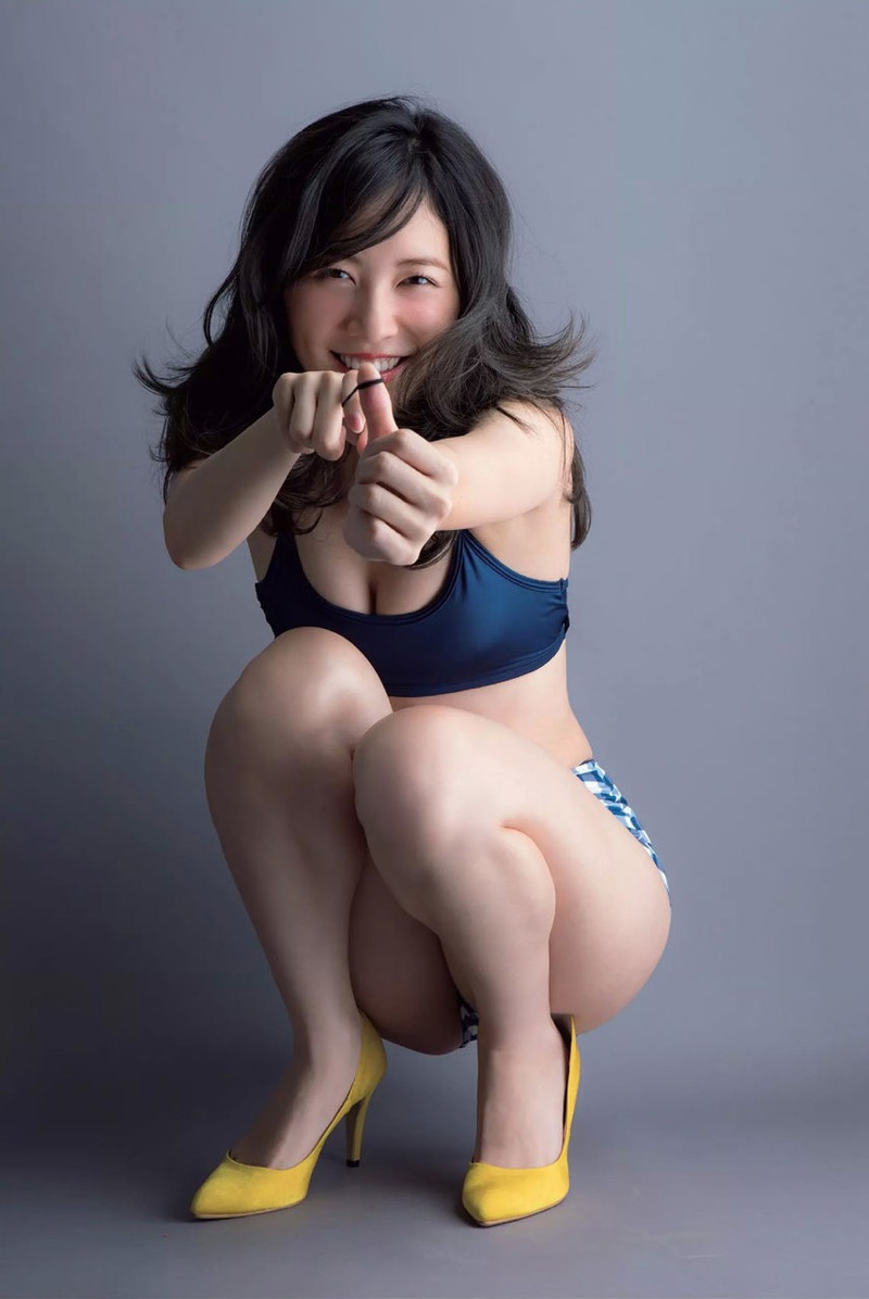 【松井珠理奈グラビア画像】SKE48所属アイドルの健全でビキニ姿が眩しいスレンダーボディ 32