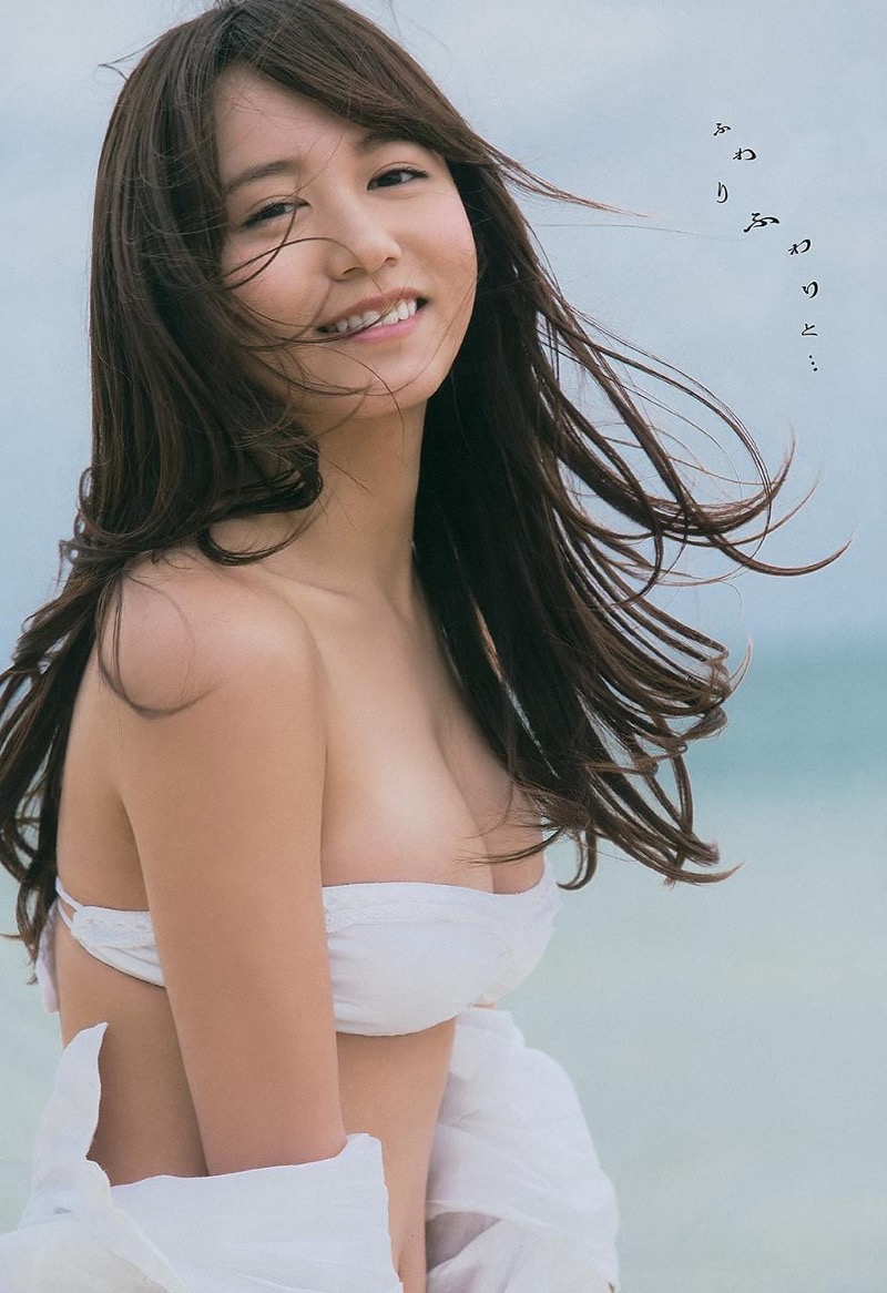 【大場美奈グラビア画像】清潔感あるランジェリー姿が可愛いSKE48アイドルのエロ画像で抜く！ 47