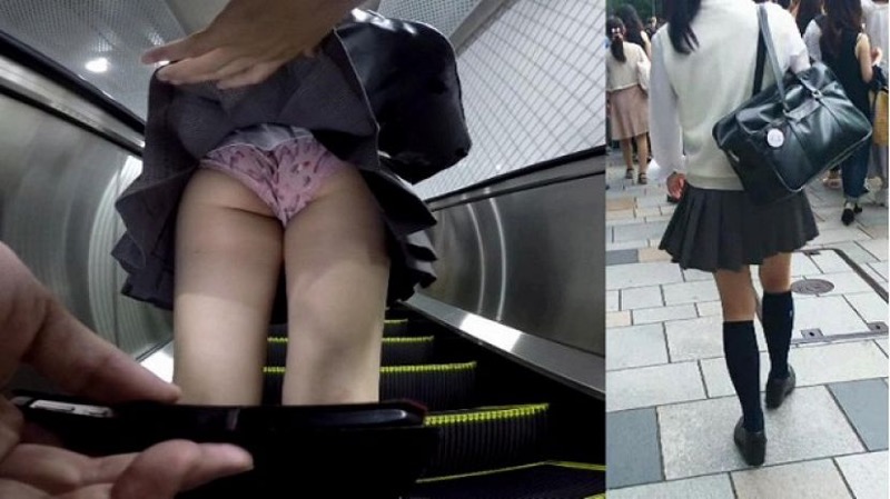 【スカートめくりエロ画像】待ちゆく女性の不意を突いてスカートを捲るイタズラしたったｗｗｗｗ 36