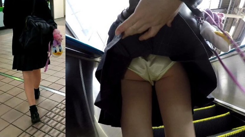 【スカートめくりエロ画像】待ちゆく女性の不意を突いてスカートを捲るイタズラしたったｗｗｗｗ 37