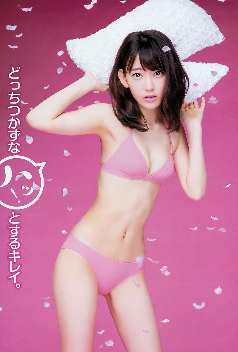 【宮脇咲良グラビア画像】透明感のある美肌がキレイな美少女系AKB48アイドルのエッチなビキニ姿 45