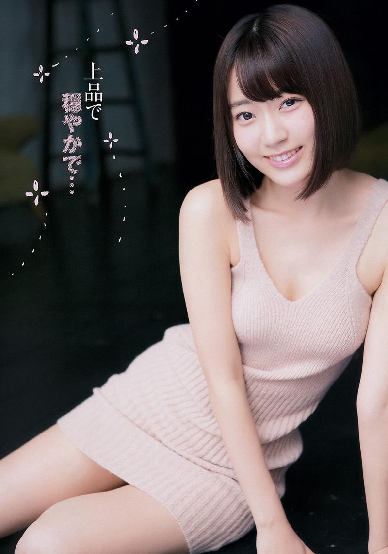【宮脇咲良グラビア画像】透明感のある美肌がキレイな美少女系AKB48アイドルのエッチなビキニ姿 54