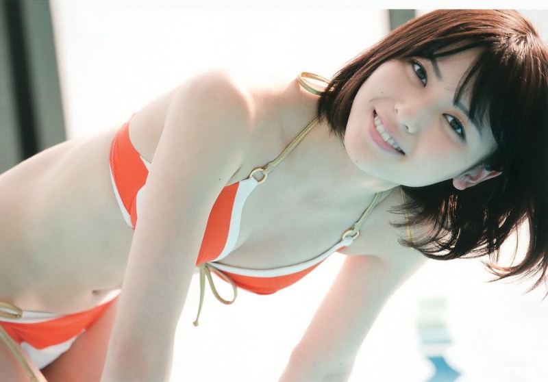 【矢島舞美グラビア画像】ハロプロ5代目リーダーを務めた元アイドルの可愛くてセクシーな水着姿 70
