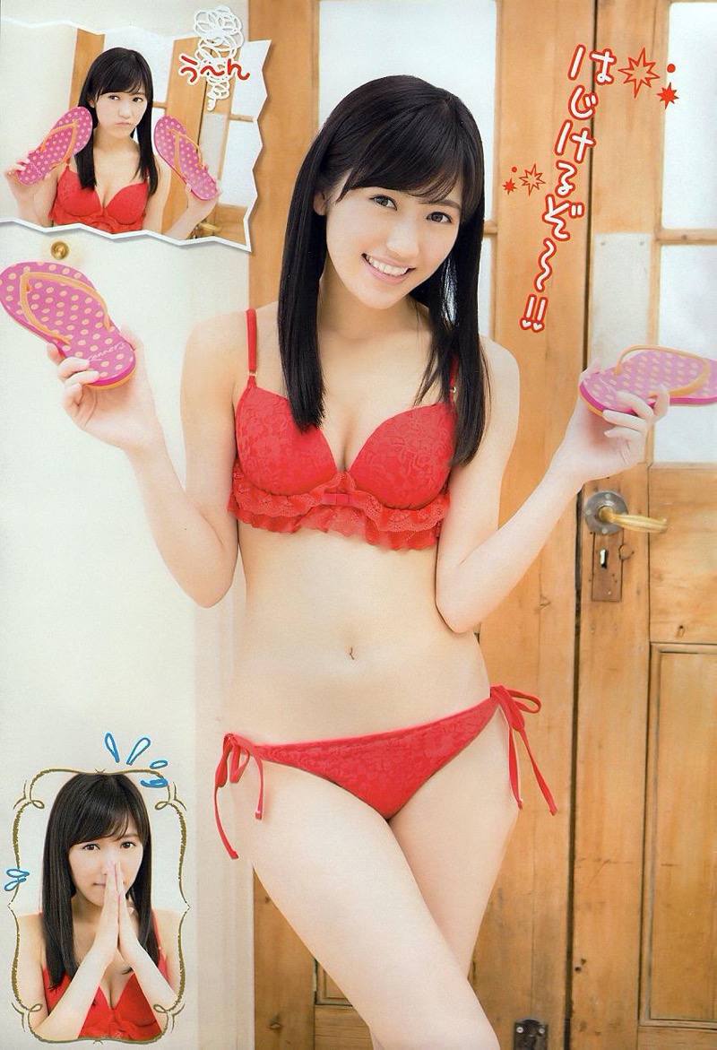 【渡辺麻友グラビア画像】笑顔が可愛いAKB48アイドルまゆゆのちょっとエッチなビキニ姿でヌキたい！ 39