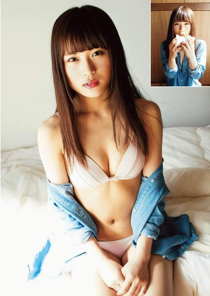 【渋谷凪咲グラビア画像】満面の笑顔がとっても可愛らしいNMB48アイドルのちょっとエッチな水着写真 11