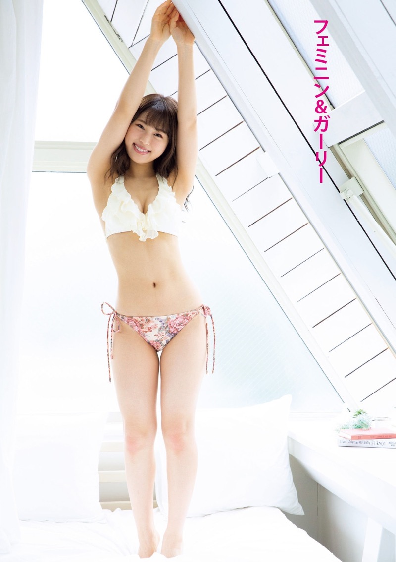 【渋谷凪咲グラビア画像】満面の笑顔がとっても可愛らしいNMB48アイドルのちょっとエッチな水着写真 70