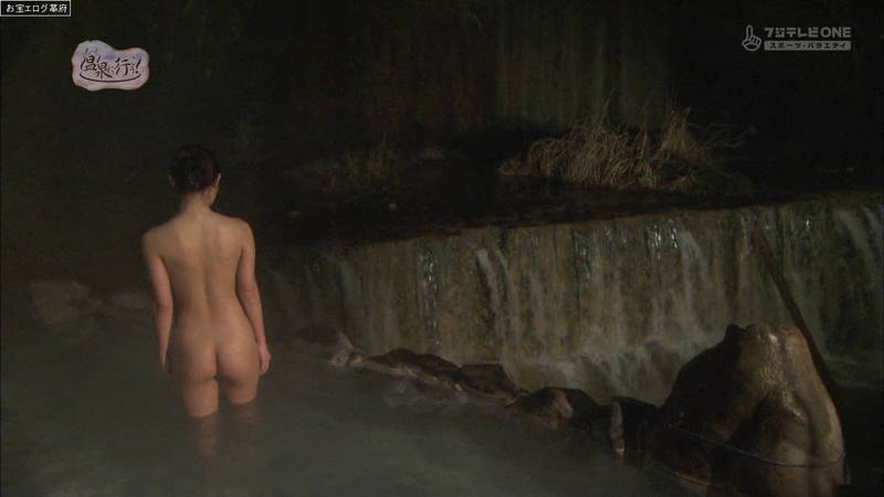 【柚木しおりキャプ画像】完全な全裸で入浴する柚木しおりがイメージビデオにしか見えないｗｗｗ 23
