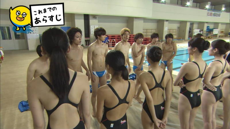 【大政絢キャプ画像】常に競泳水着がエロシーンになってしまう水球ドラマｗｗｗ 09
